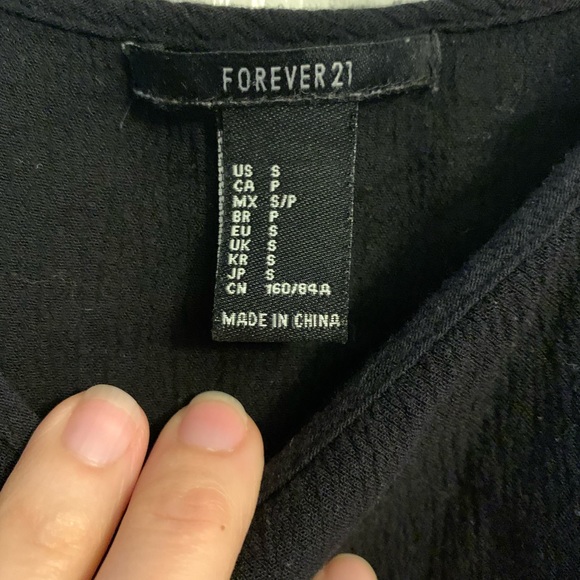 Forever 21 Black Spaghetti-Strap Camisole - Picture 3 of 4